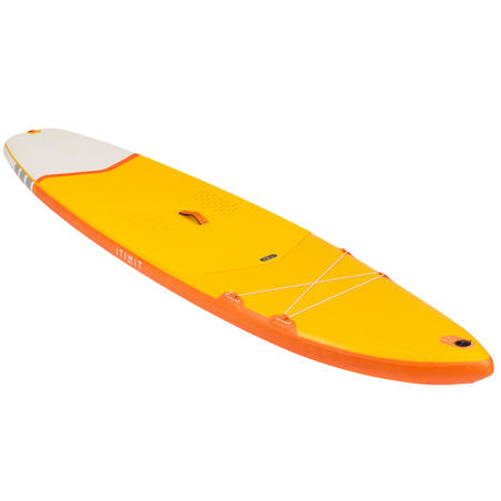 X100 11 ft INFLATABLE TOURING STAND UP PADDLE BOARD - YELLOW