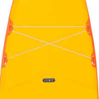 SUP-Board Stand Up Paddle aufblasbar X100 Touring Einsteiger 11' gelb