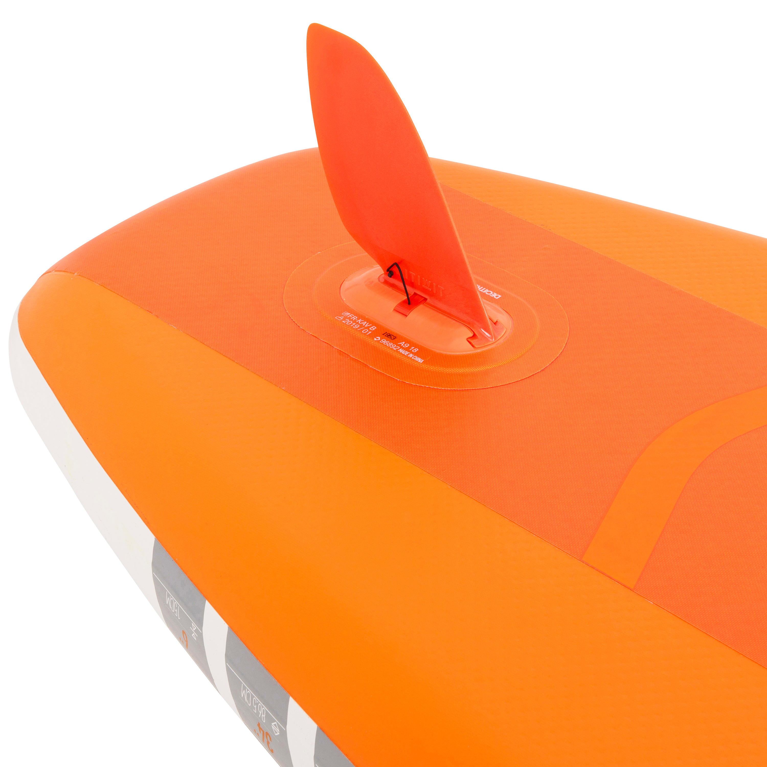 Tool-free Fin for Inflatable Touring SUP 4/11