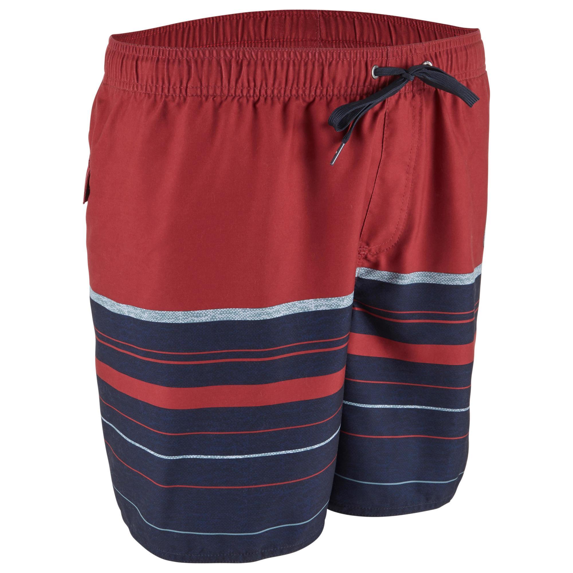 Quiksilver Boardshort Voor Heren Aquastripe 17 Quicksilver Rood quiksilver kopen in de aanbieding