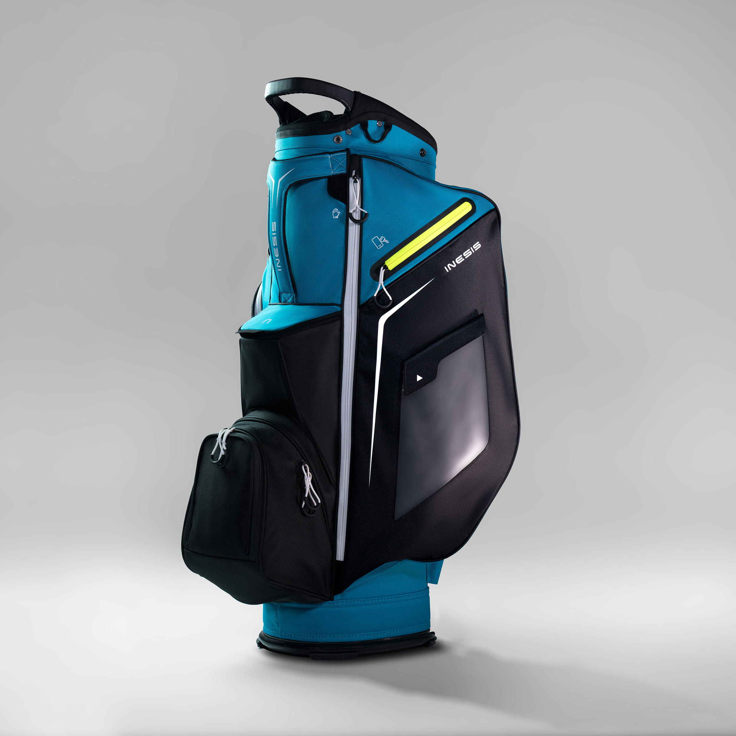 Golf trolley bag – INESIS cart blue 2/11