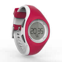 W200 S women's running stopwatch - Red and White