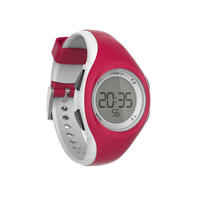 W200 S women's running stopwatch - Red and White