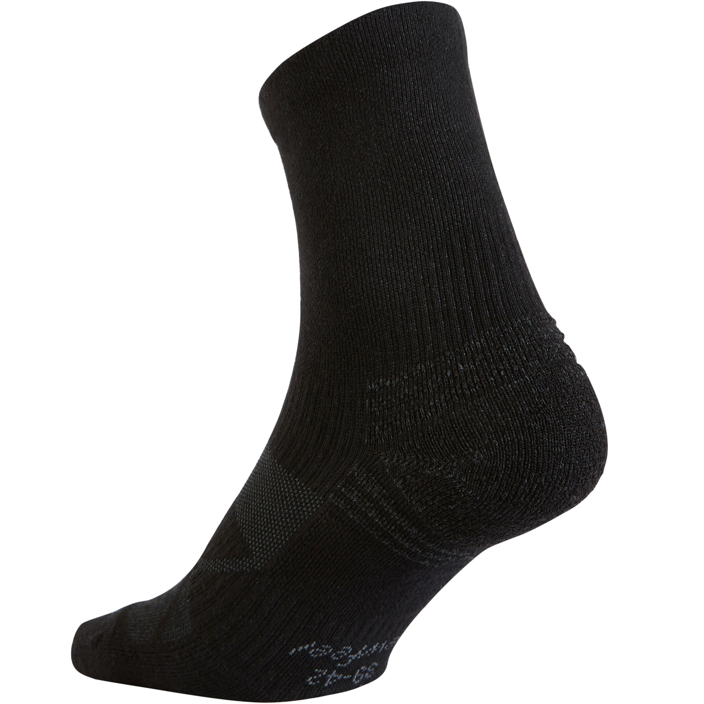 WS 100 Mid sport/nordic walking socks black (3 pairs)