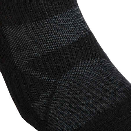 Fitness/Nordic Walking Socks WS 100 Mid 3-Pack - black