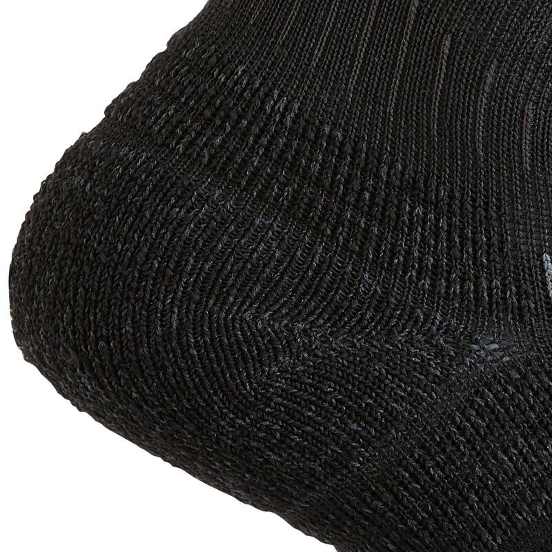 Icebreaker Chaussettes Femme - Merino Run+ Ultralight Crew - Noir/Graphite