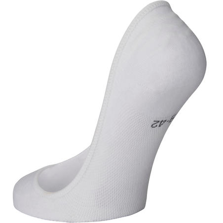 Chaussettes marche sportive WS 140 Fresh Ballerine blanc (2 paires)