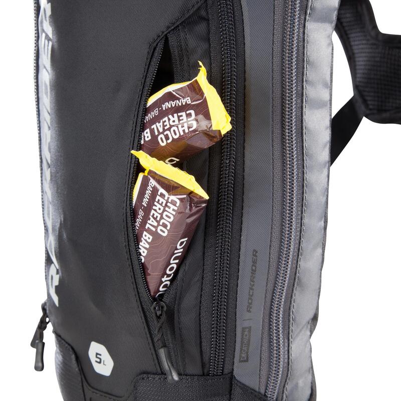 SAC À DOS HYDRATATION VTT ST 500 4L/1L eau NOIR