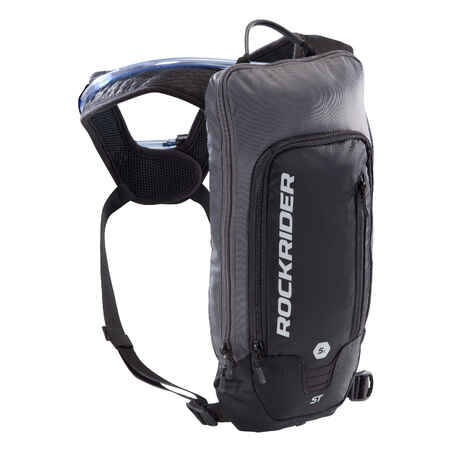 Mochila de hidratación Mtb 4L/1L Rockrider ST 500 Negra