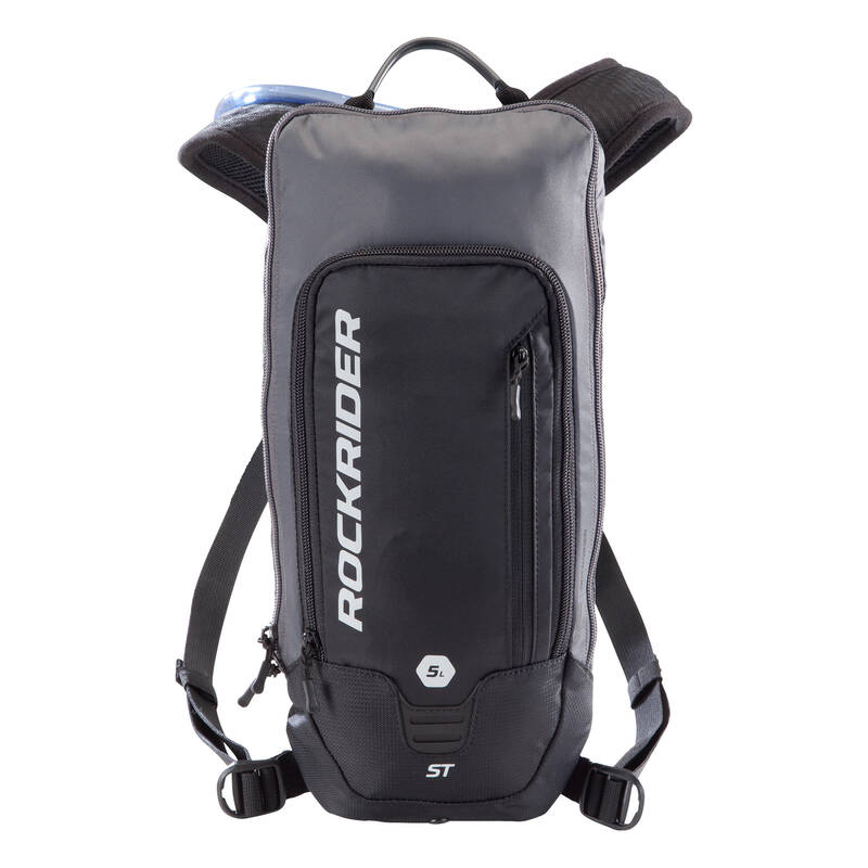 Mochila hidratación de 5l trail running negro I Decathlon Colombia