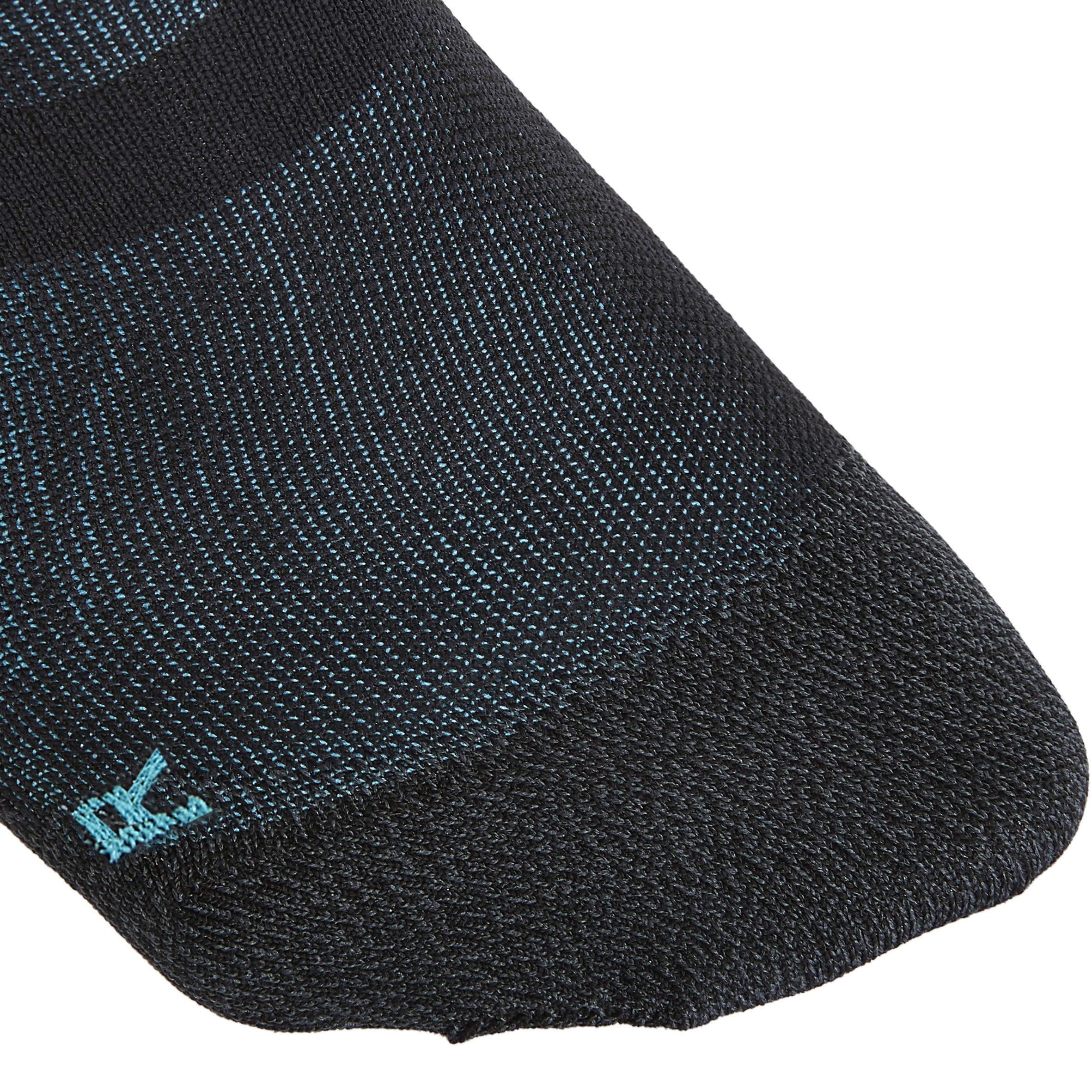 WS 900 Invisible Nordic/fitness/athletic walking socks - Invisible black 6/7