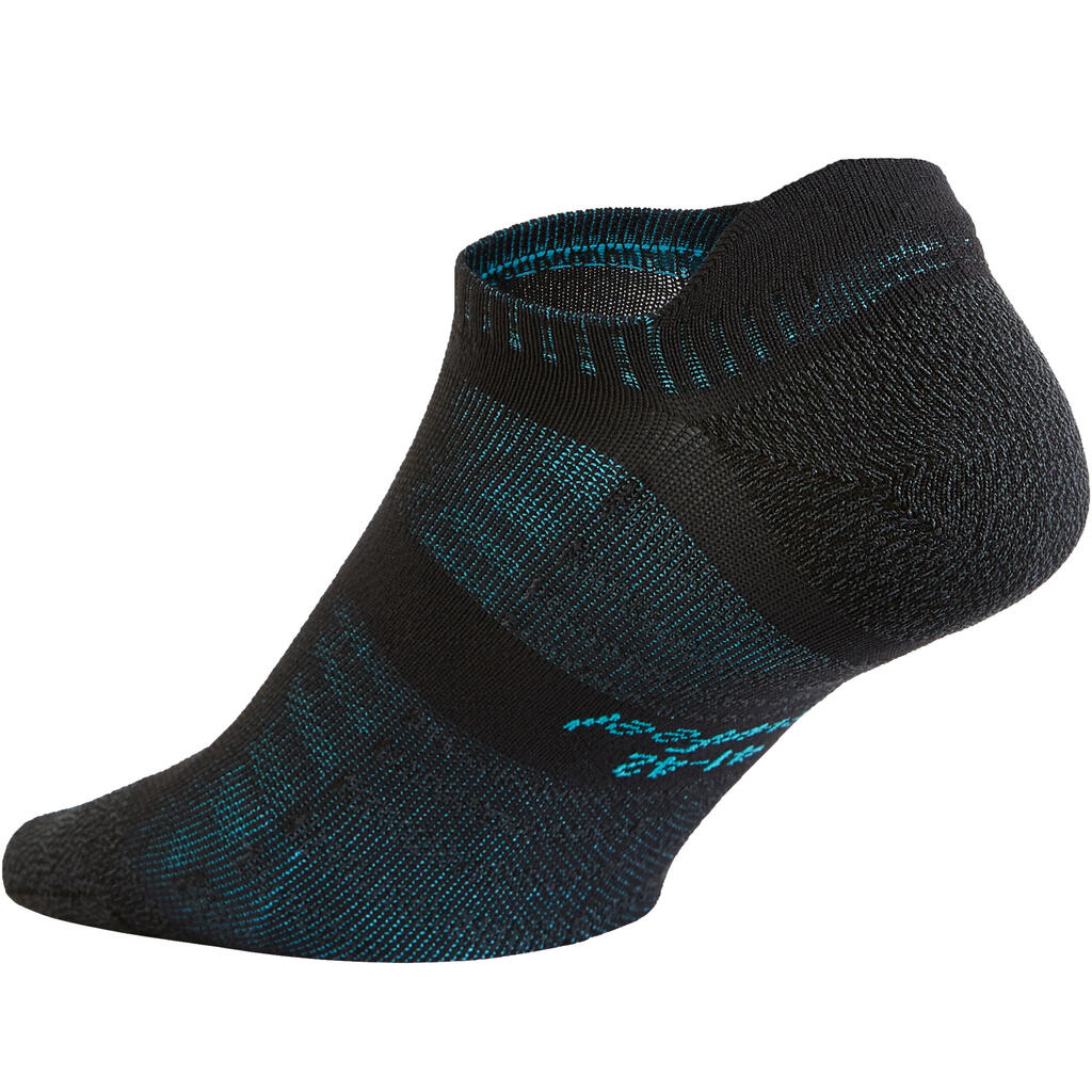 WS 900 Invisible Nordic/fitness/athletic walking socks - Invisible black