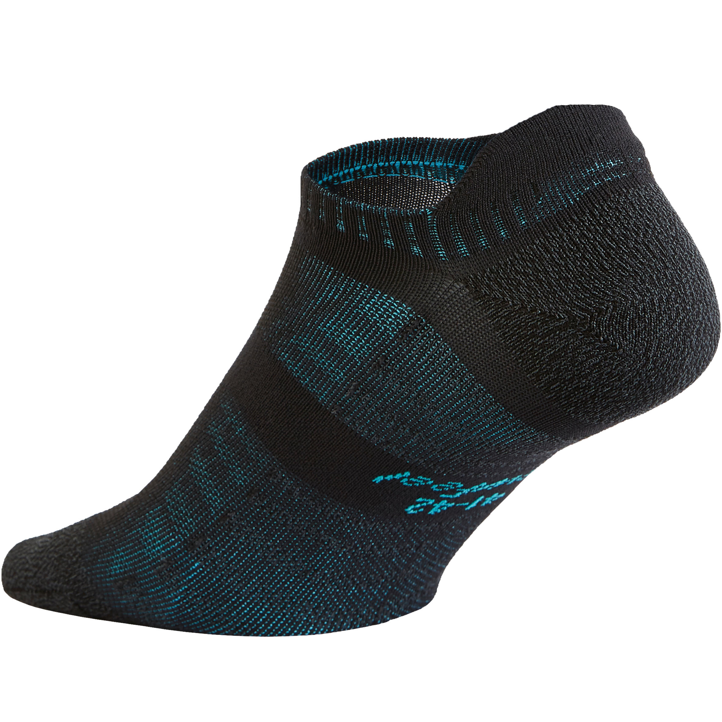 WS 900 Invisible Nordic/fitness/athletic walking socks - Invisible black 2/7