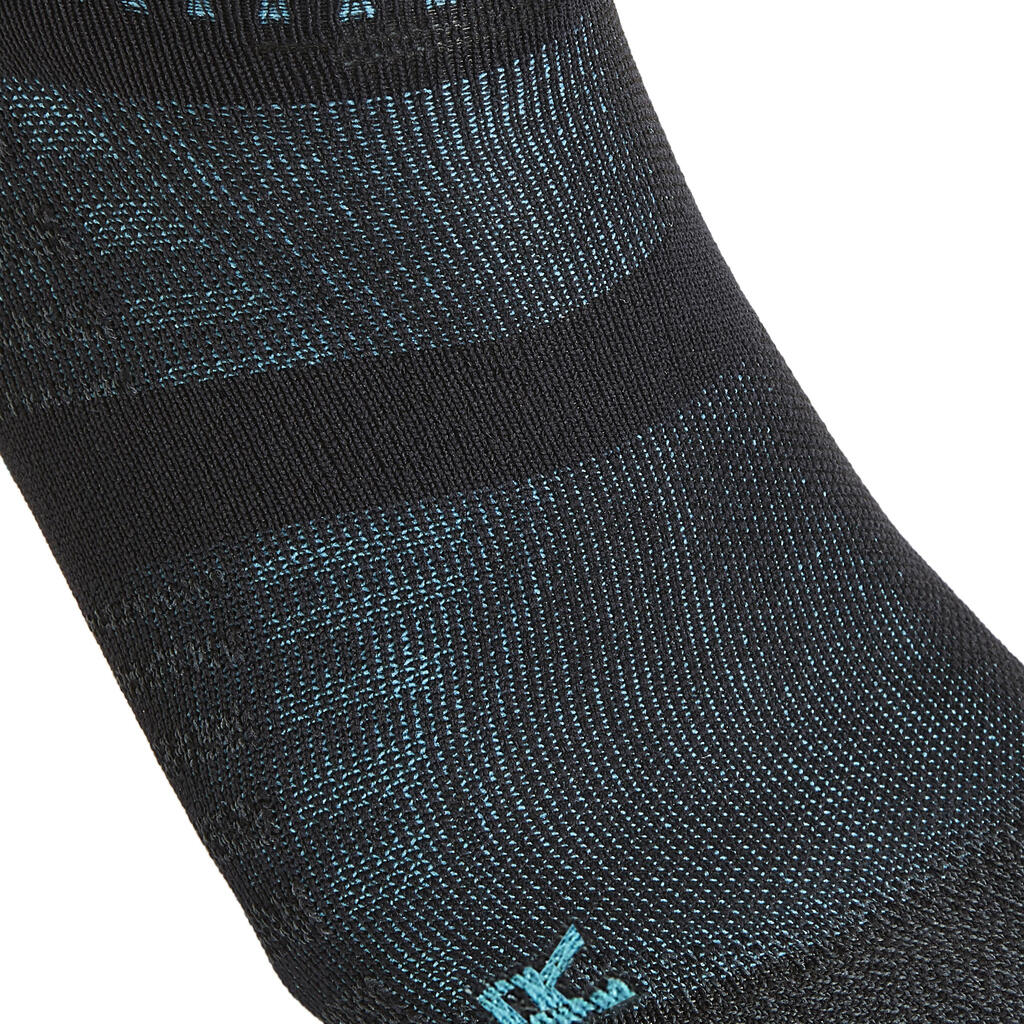 WS 900 Invisible Nordic/fitness/athletic walking socks - Invisible black