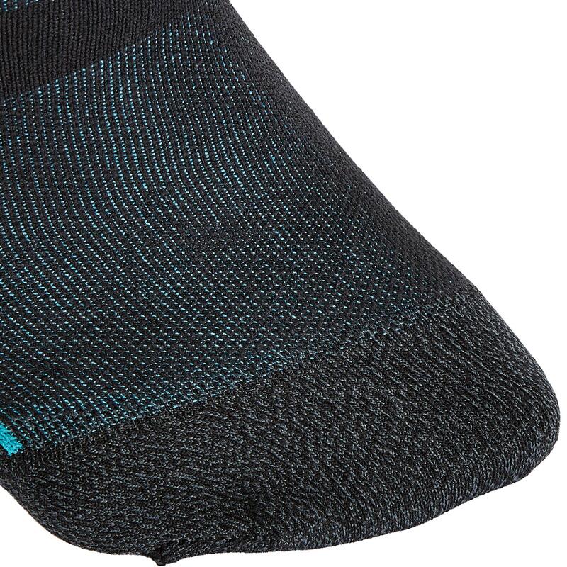 Chaussettes marche sportive, nordique, athlétique WS 900 Low noir