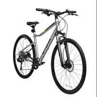 Bicicleta híbrida Riverside 900 28" 10 vel - Gris claro
