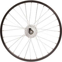 Kids' Bike Wheel 20'' Front Dynamo - Black