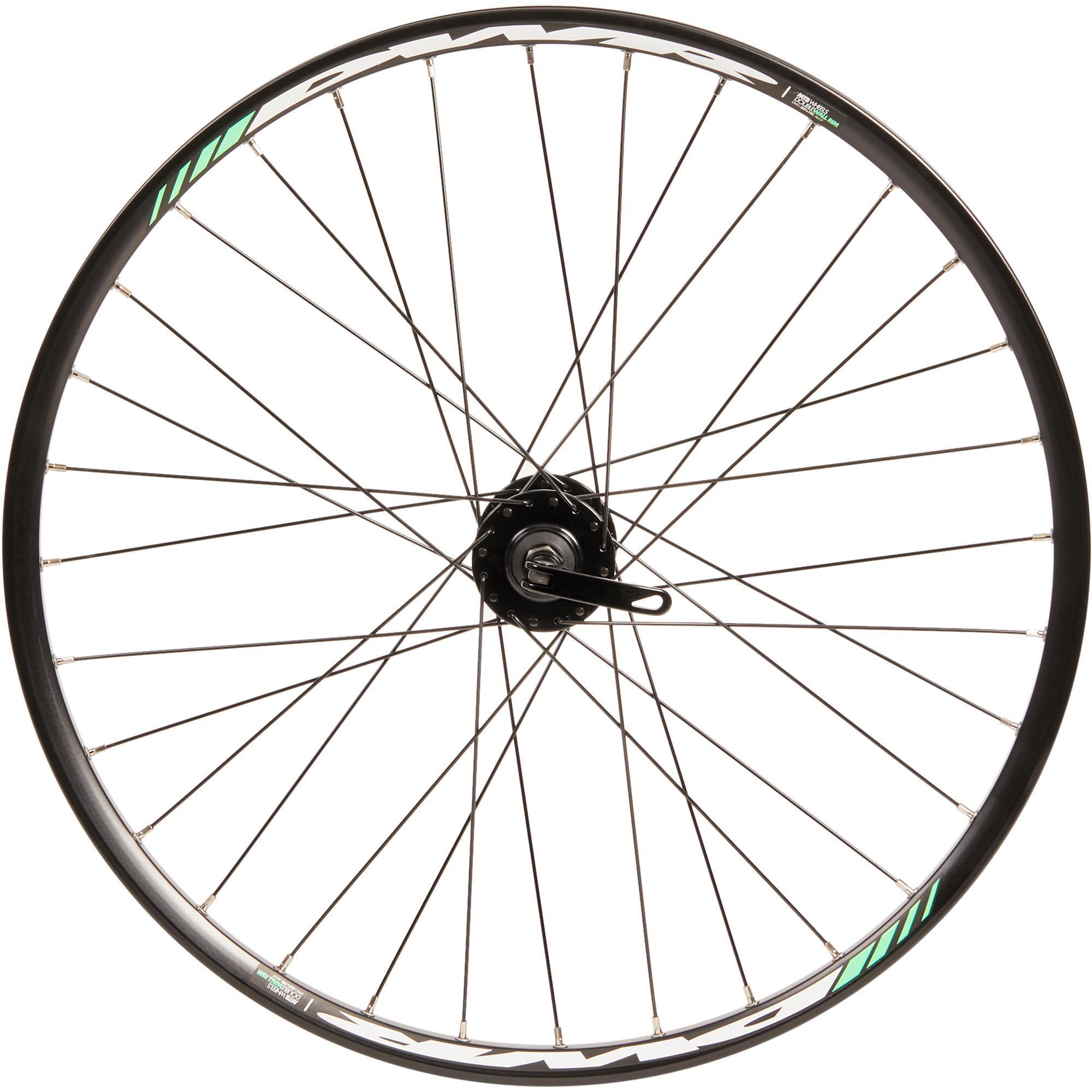 Roue avant vélo 26 (25-559) alu grise - Pièce vélo Roue avant vélo 26 (25-559) alu grise - Pièce vélo