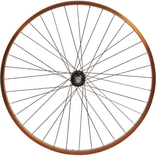 
      Kids' Bike Wheel 26" Front Single Wall Rim Cruiser - Brown
  