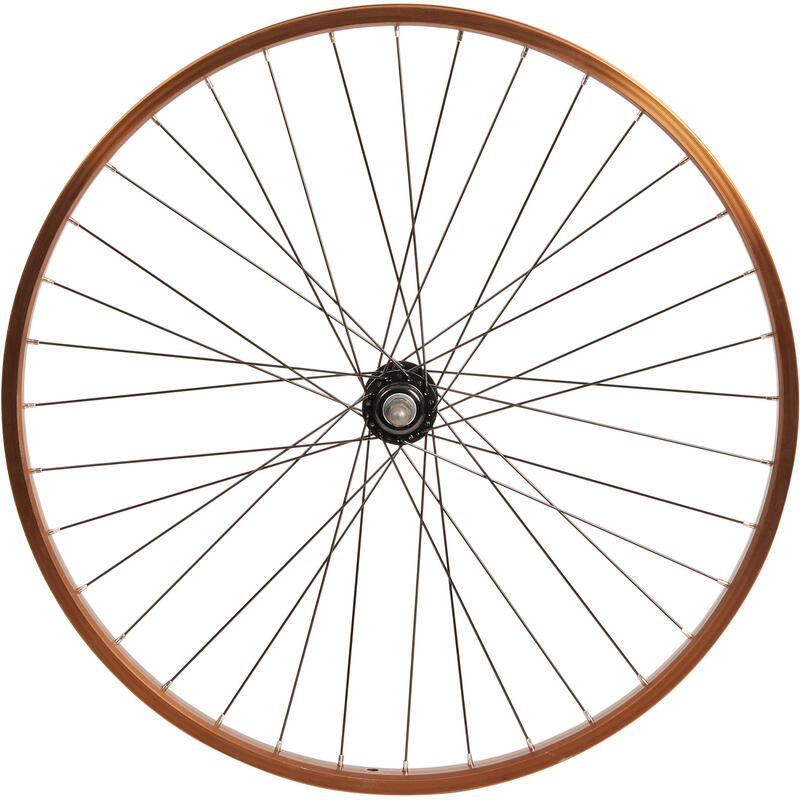 Roda Dianteira Parede Simples para Bicicleta de Criança 26" CRUISER Castanho
