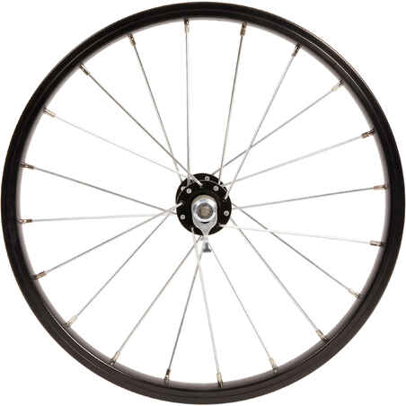 Kids' Bike Wheel 16" Front - Black