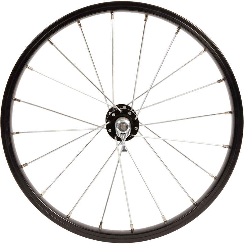 Kids' Bike Wheel 16" Front - Black