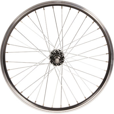 Voorwiel voor bmx van 20 inch as 14 mm