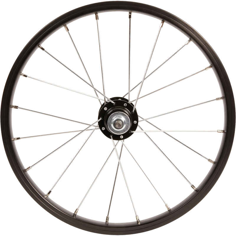 Kids' Bike Wheel 16" Rear - Black