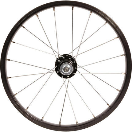 Roue vélo enfant 16 pouces arrière noir