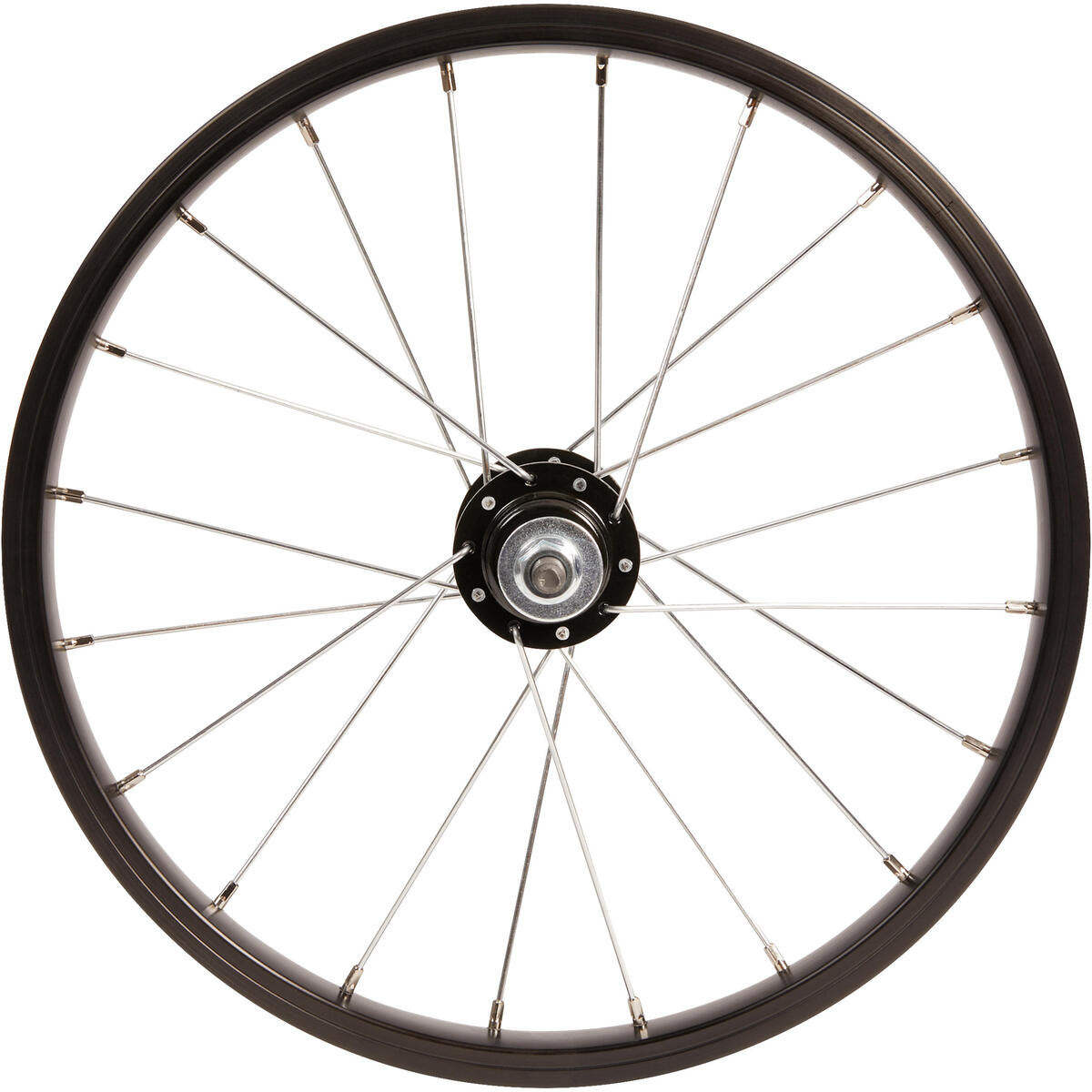 Roue vélo enfant 16 pouces arrière noir
