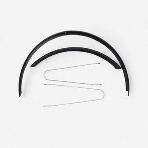 Kit Guardabarros Bicicleta Paseo 28" Pulgadas Negro
