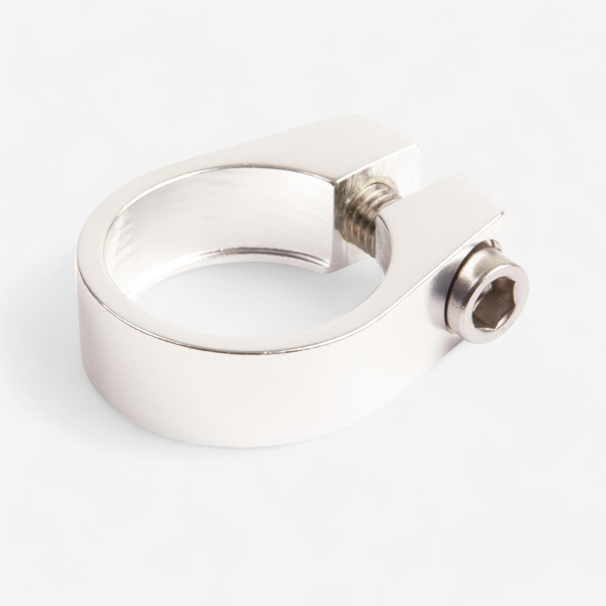 COLLIER DE SELLE ALUMMINIUM ARGENT POUR ELOPS 900