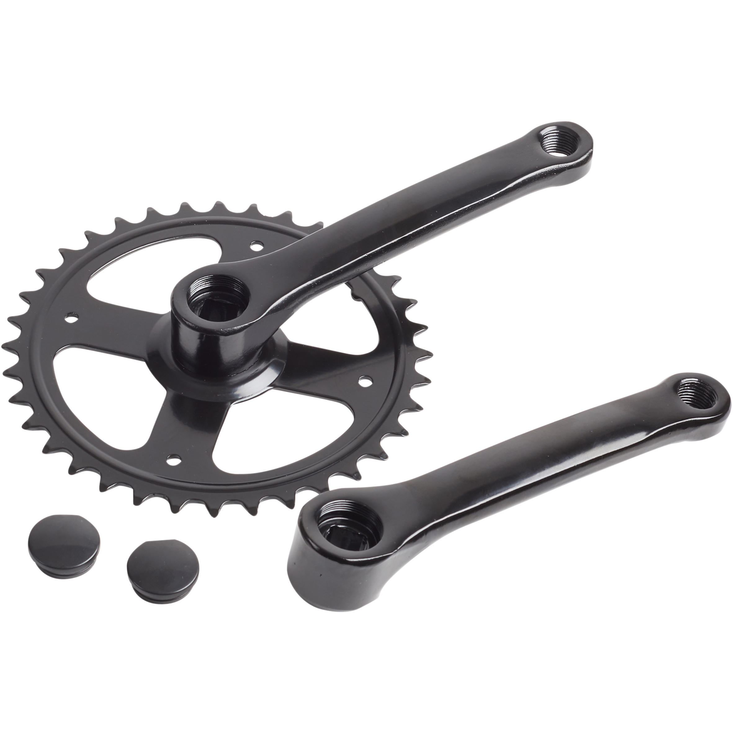 Pedaleira monoprato 36 dentes com cranques de 140 mm 2/2