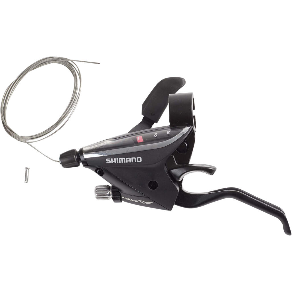 3-Speed Front Derailleur Shifter + Brake Lever Combo