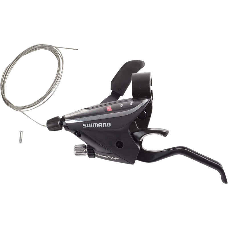 3Speed Front Derailleur Shifter + Brake Lever Combo Decathlon
