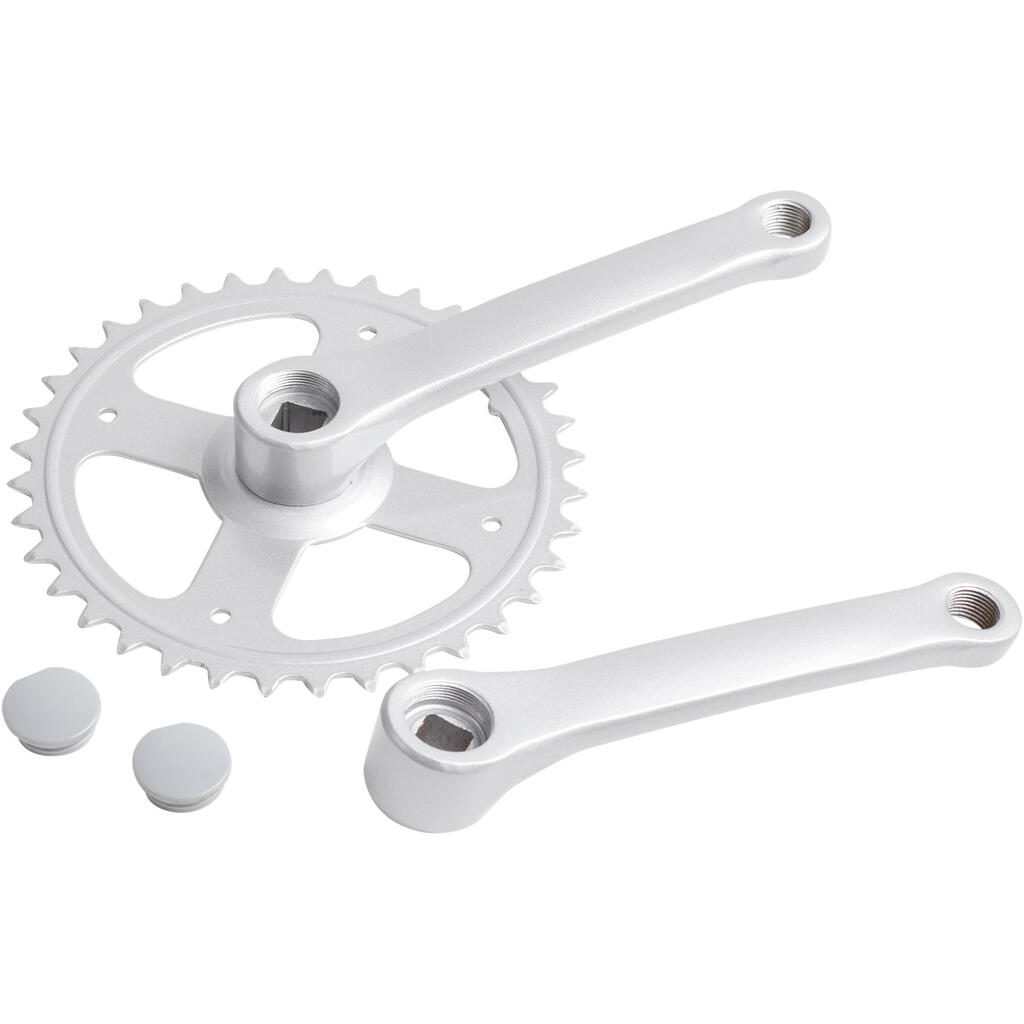 Single Chainwheel 36 Tooth w/ 140 mm Cranks