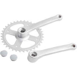 Single Chainwheel 36 Tooth w/ 140 mm Cranks