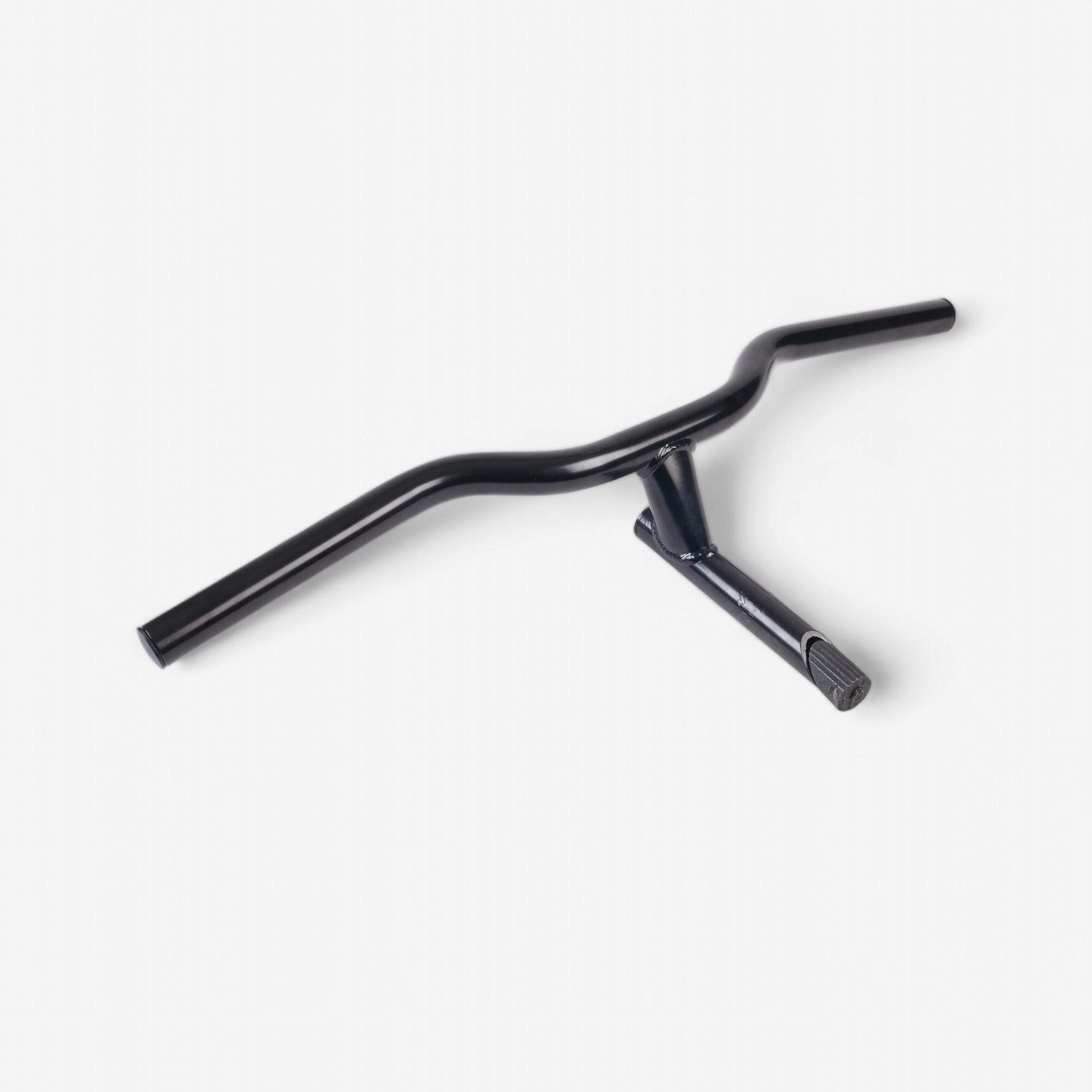 Btwin - Cintre Potence Plongeur 1 Pouce Diamètre 22.2 Mm Longueur 520 Mm Noir - Cintre - Sav Cycle - Noir - Taille Unique - Decathlon