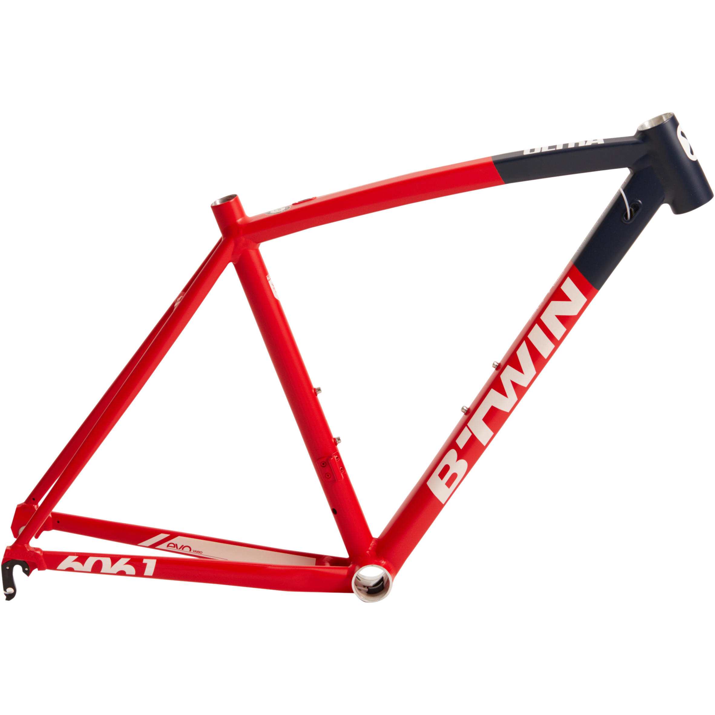 Cuadro Bicicleta Carretera Ultra Af Azul Rojo 2018 Decathlon