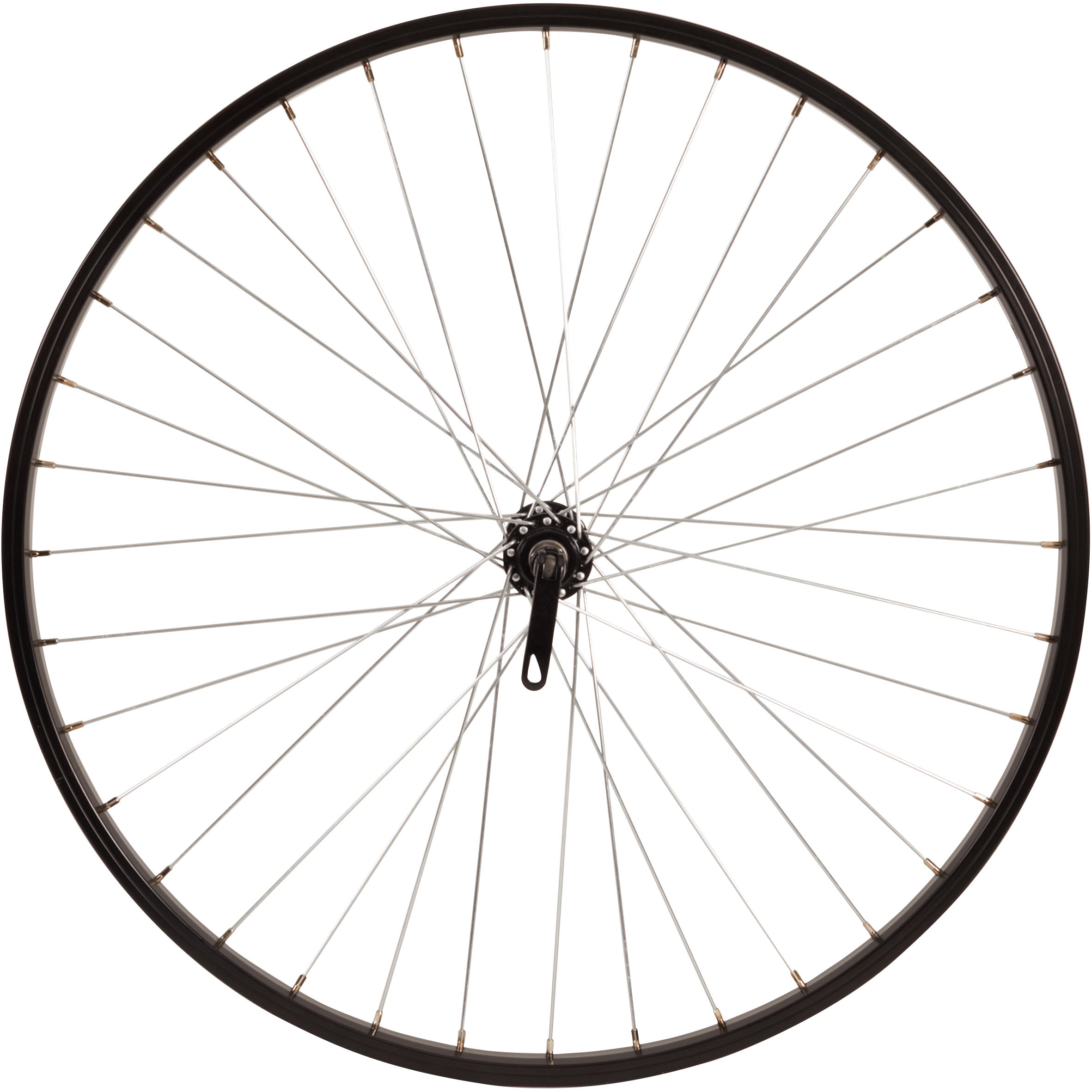 26" Double-Walled Quick-Release V-Brake Mountain Bike Front Wheel 1/2