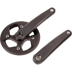 36 T 170mm Aluminium Single Chainset - Black