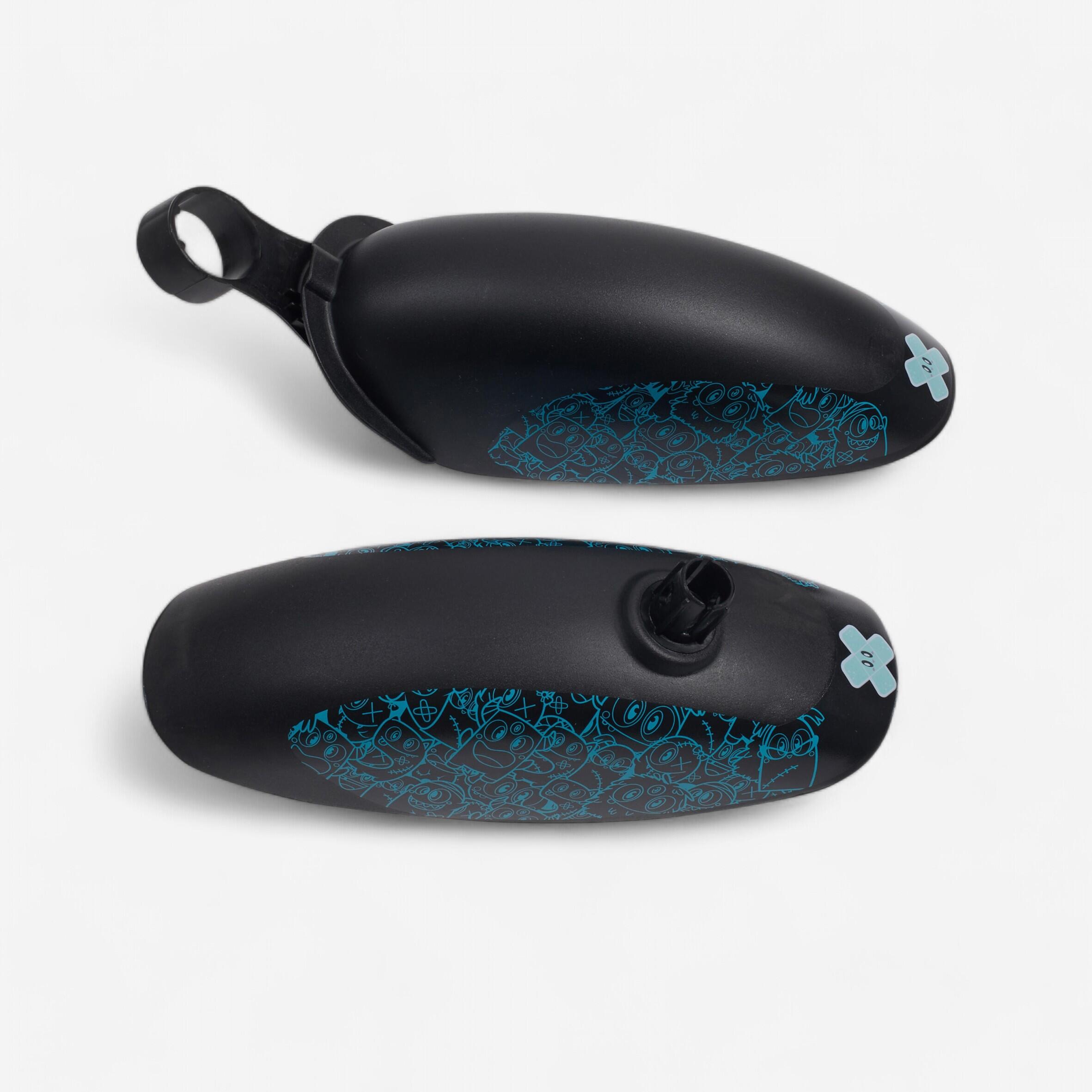 Btwin - Garde Boue 14 Pouces Minimonster Noir Paire - Garde-boue - Sav Cycle - Noir - Taille Unique - Decathlon
