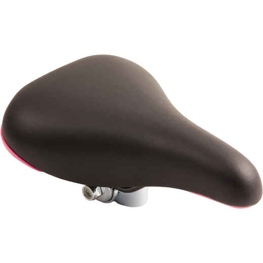 
      20-Inch Bike Saddle - Black/Pink
  