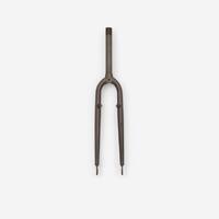 fourche vtc 28 rigide 1"1/8 vis grise