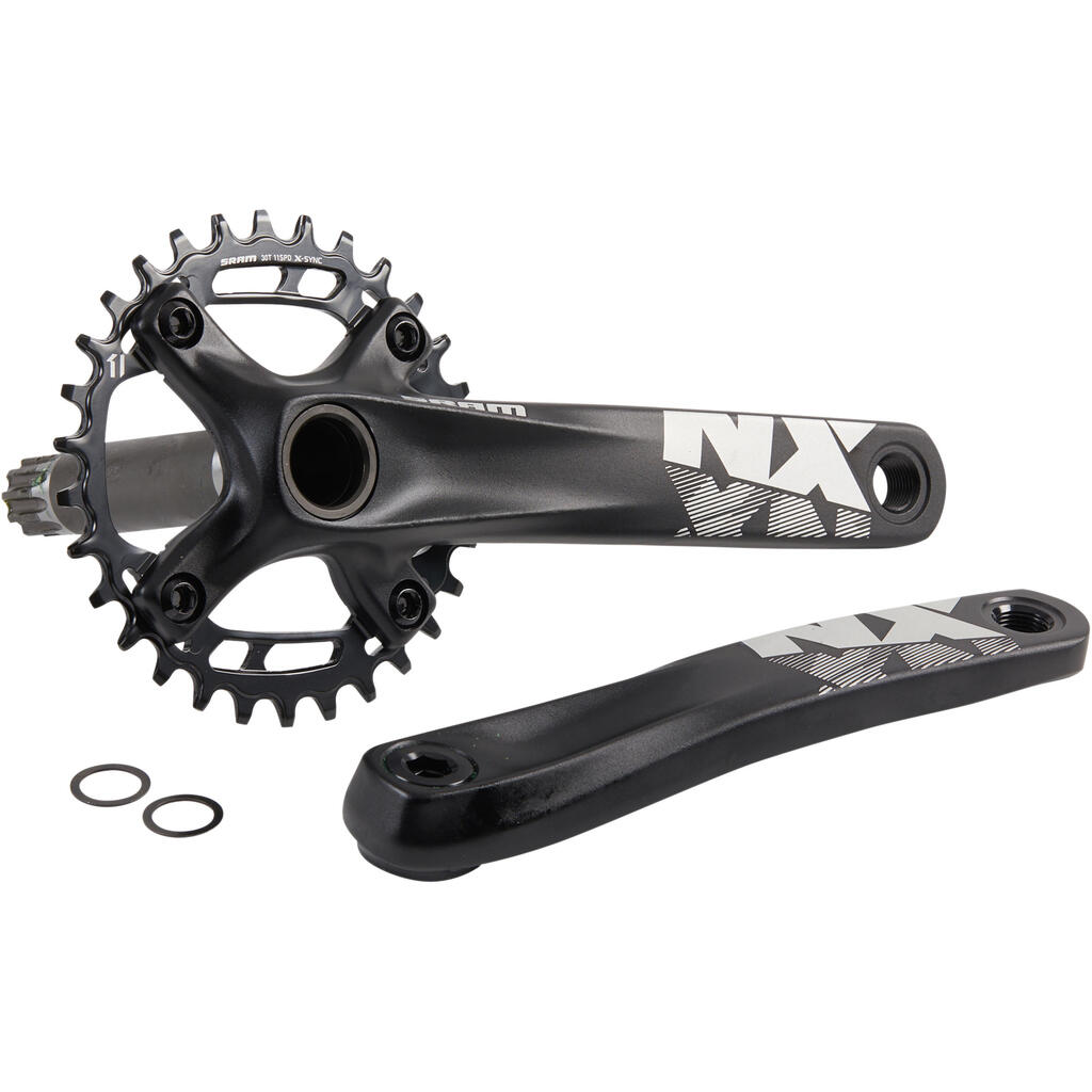 КУРБЕЛ С ЕДНА ПЛОЧА SRAM NX 30 ЗЪБА BOOST 170/175MM