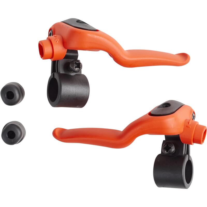 Cantilever Brake Lever StopEasy Orange BTWIN Decathlon
