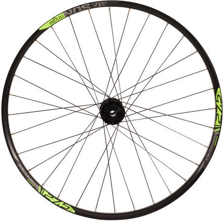 Framhjul MTB 27,5" dubbelbottnad fälg skivbroms boost 15x110 DUROC 30 _ TR