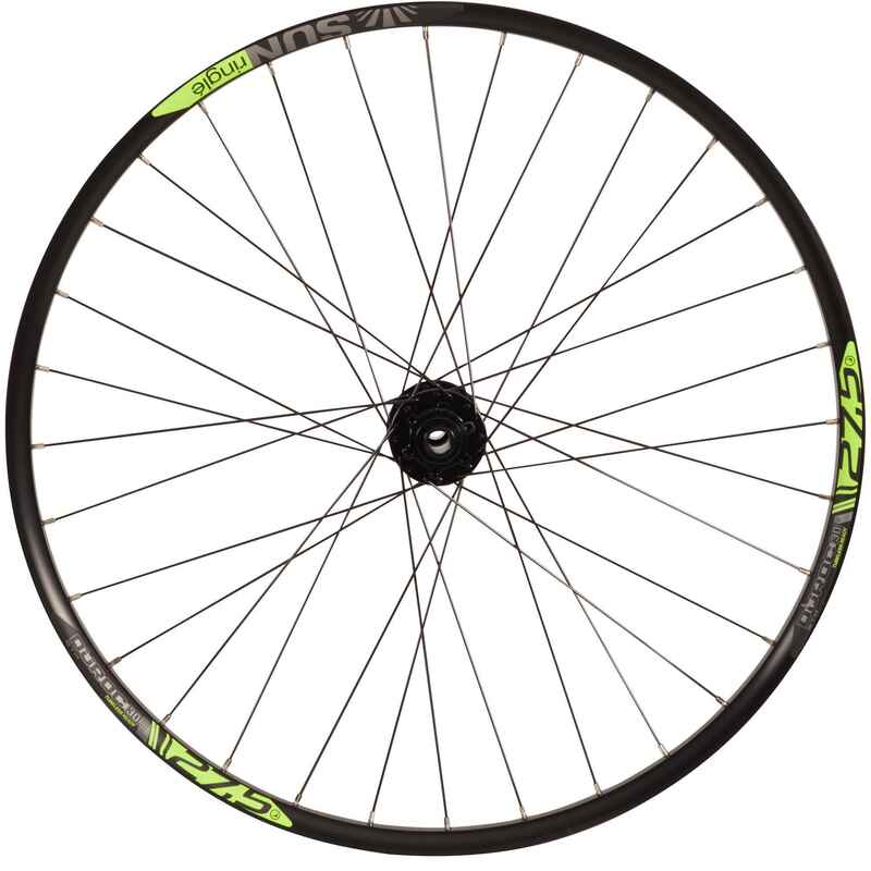 MTB Wheel 27.5" Front Double Wall Rim Disc Boost 15x100 Sunringle Duroc 30