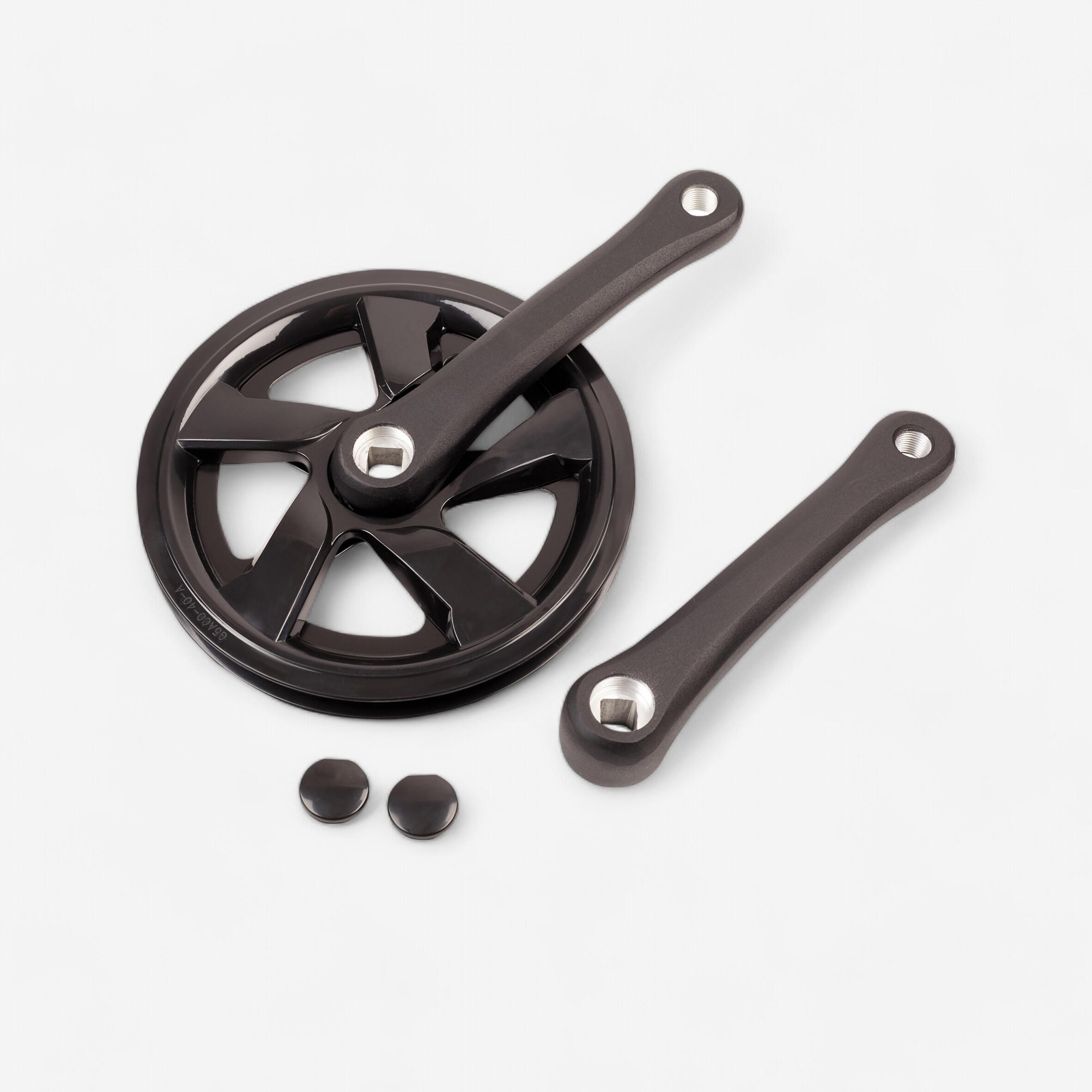 170mm Kurbelgarnitur 44Z - Faltbares Kettenblatt Für Singlespeed & Variable Geschwindigkeit