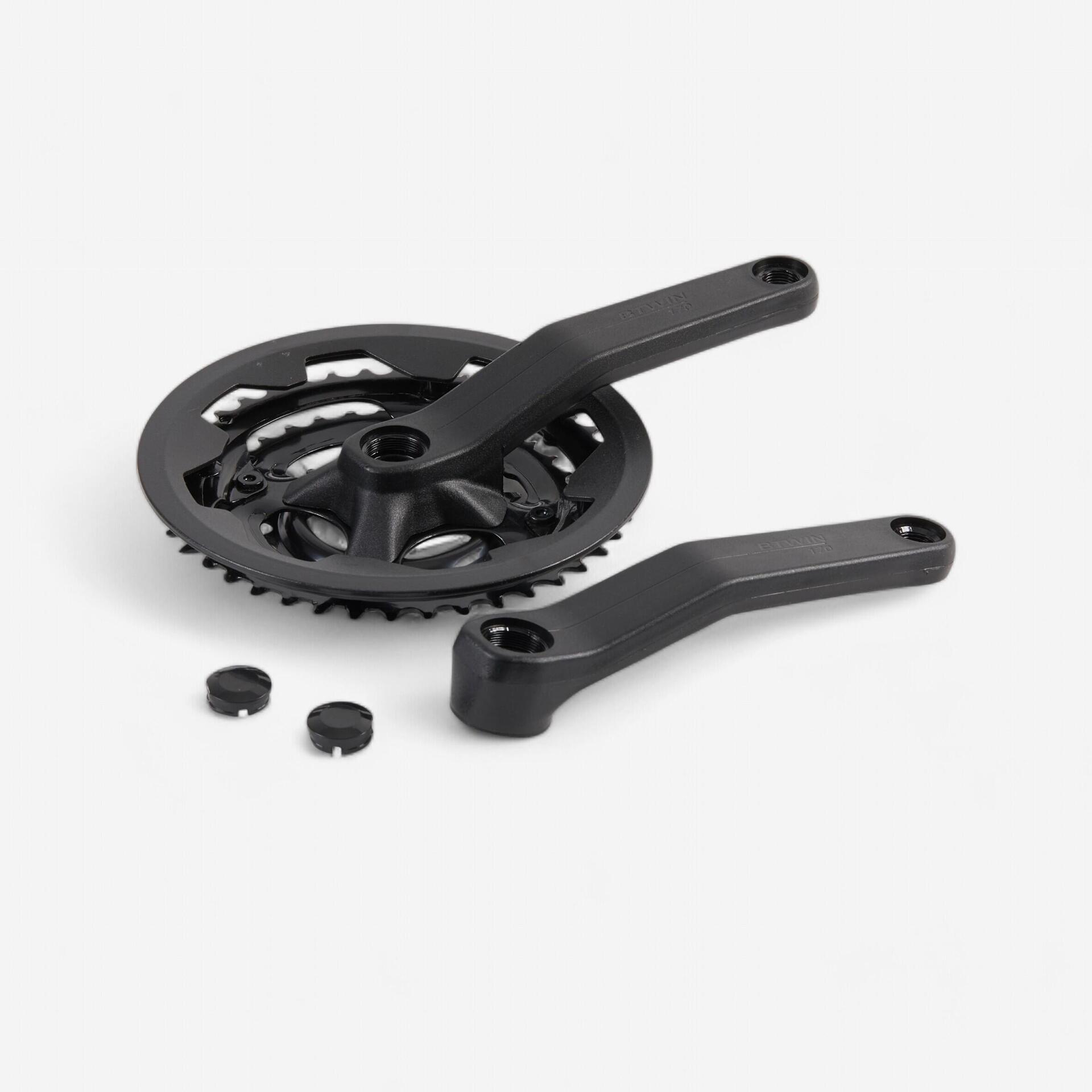 Pédalier vtt triple 8 vitesses 42/34/24 170mm axe carre - Mobilité urbaine et outdoor - Mobilité urbaine - ROCKRIDER-Decathlon PRO - Clubs -